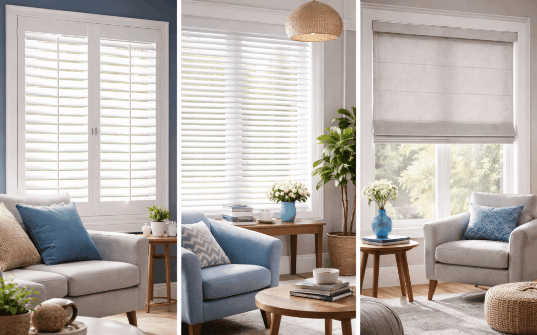 Plantation Shutters vs. Roman Shades vs. Blinds: What’s Best for Your Home?