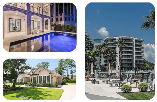 Beach Blinds providing window blinds, shades and shutters for luxury homes, residential houses and beach condos in Alabama