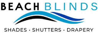 Beach Blinds logo – Alabama window blinds, shades, shutters and drapery company