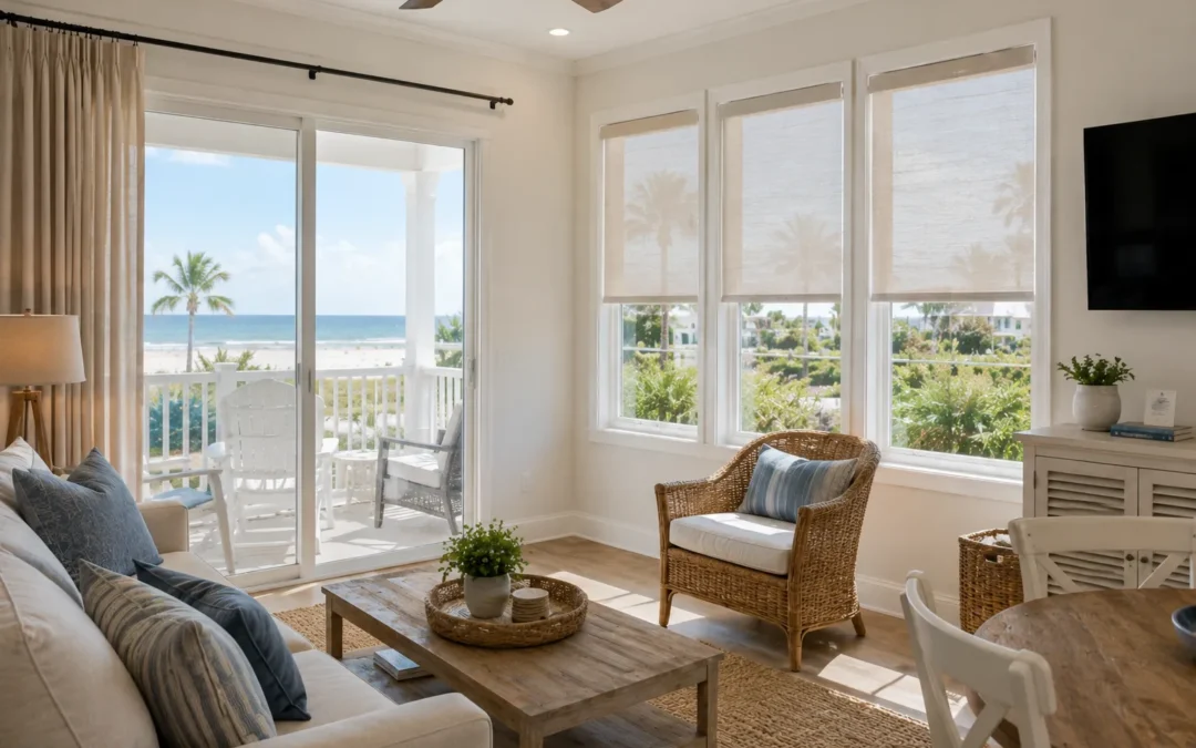 Best Window Treatments for Vacation Rentals and Short-Term Properties