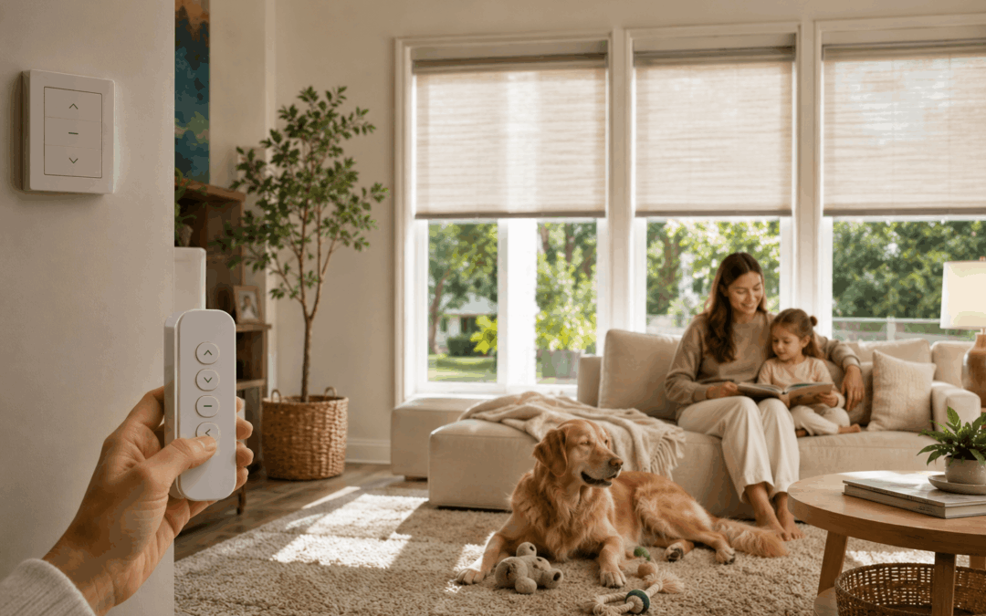 Child-Safe and Pet-Safe Window Treatments: Why Motorization Matters