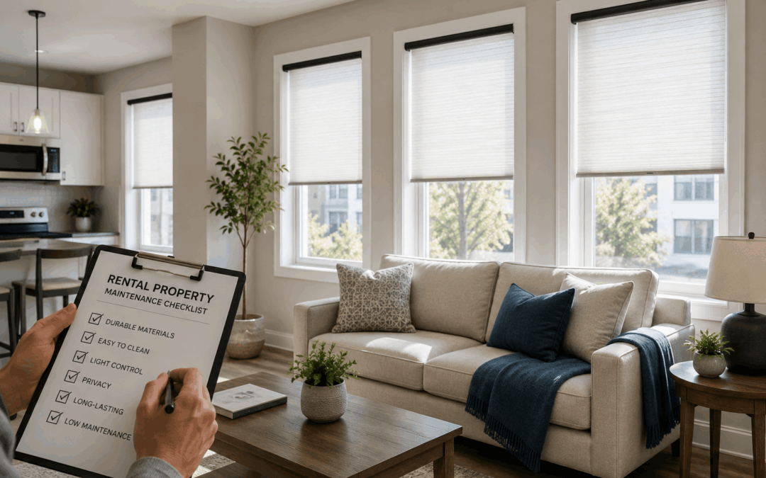 How the Right Window Treatments Reduce Maintenance in Rental Properties