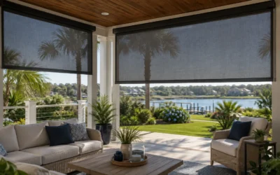 Outdoor Roller Shades for Patios and Porches: Extend Your Living Space