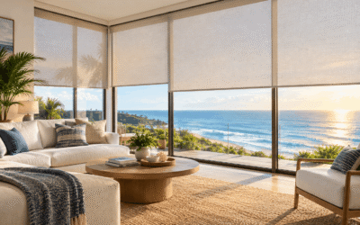Best Window Treatments for Living Rooms with Ocean Views